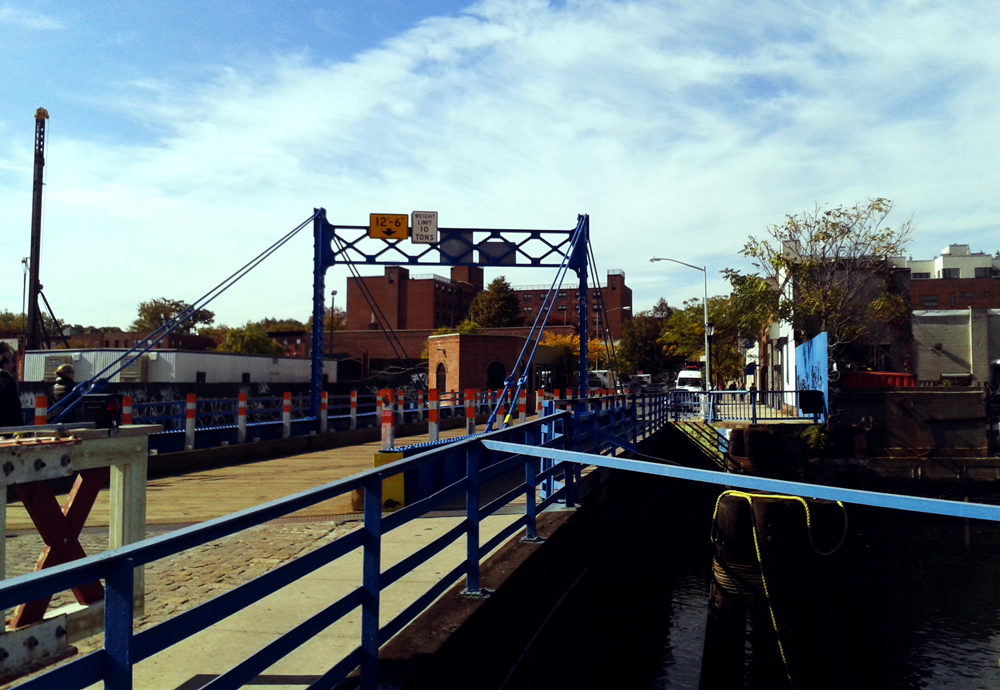 Gowanus Canal ved Lavender Lake // Foto: Thomas Aaby Berdal - IWCFF lavender bridge